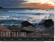 Tablet Screenshot of caltecsolutions.com